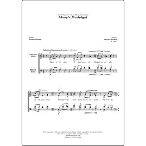 Mary's Madrigal